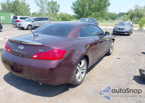 2010 Infiniti G37 из США, поврежденный, VIN JN1CV6FE2AM351929